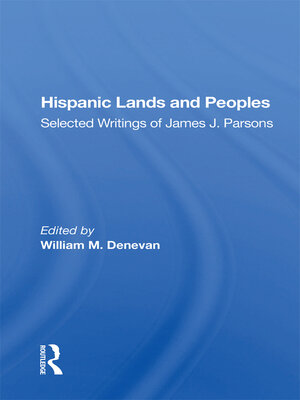 cover image of Hispanic Lands and Peoples
